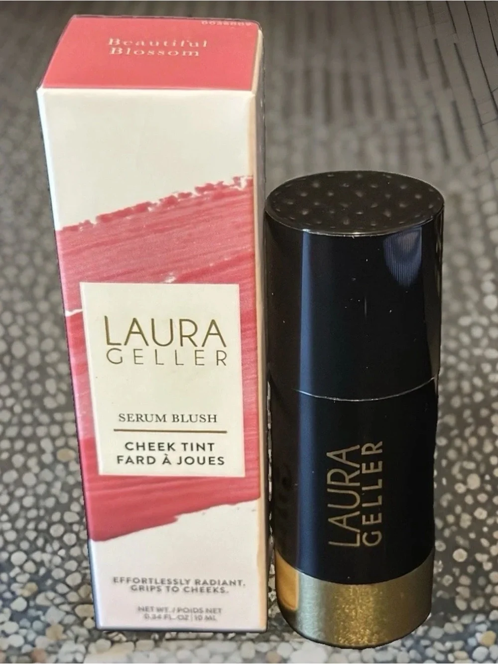 Laura Geller Serum Blush Cheek Tint Shade: Beautiful Blossom 0.34 fl oz